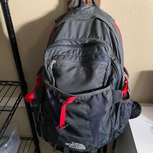 Backpack Wall Rack with 3 Railroad Stakes in Rustic Farmhouse Style - Picture 6 of 7